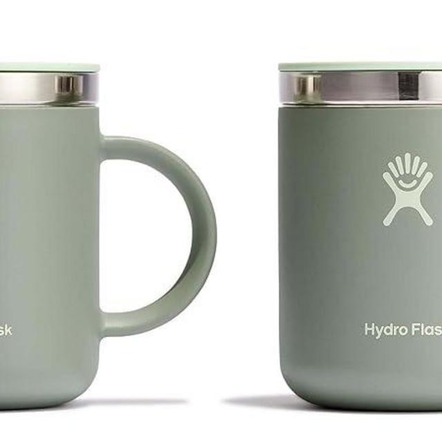Hydro Flask Insulated Mug for Coffee, Tea, Hot Chocolate - Leak-Resistant Lid, Keeps Drinks Hot