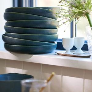 The Jasper Portuguese Stoneware Pasta Bowls, Set of 4