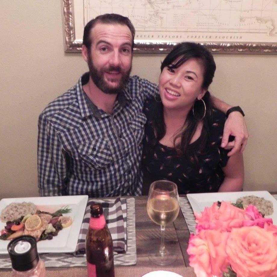 At Ian and Brittni's!