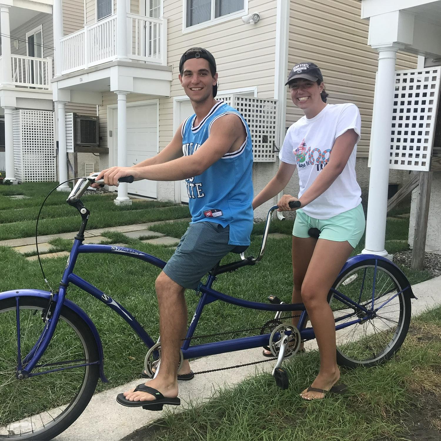 And then family vacation with his family at the Jersey shore!