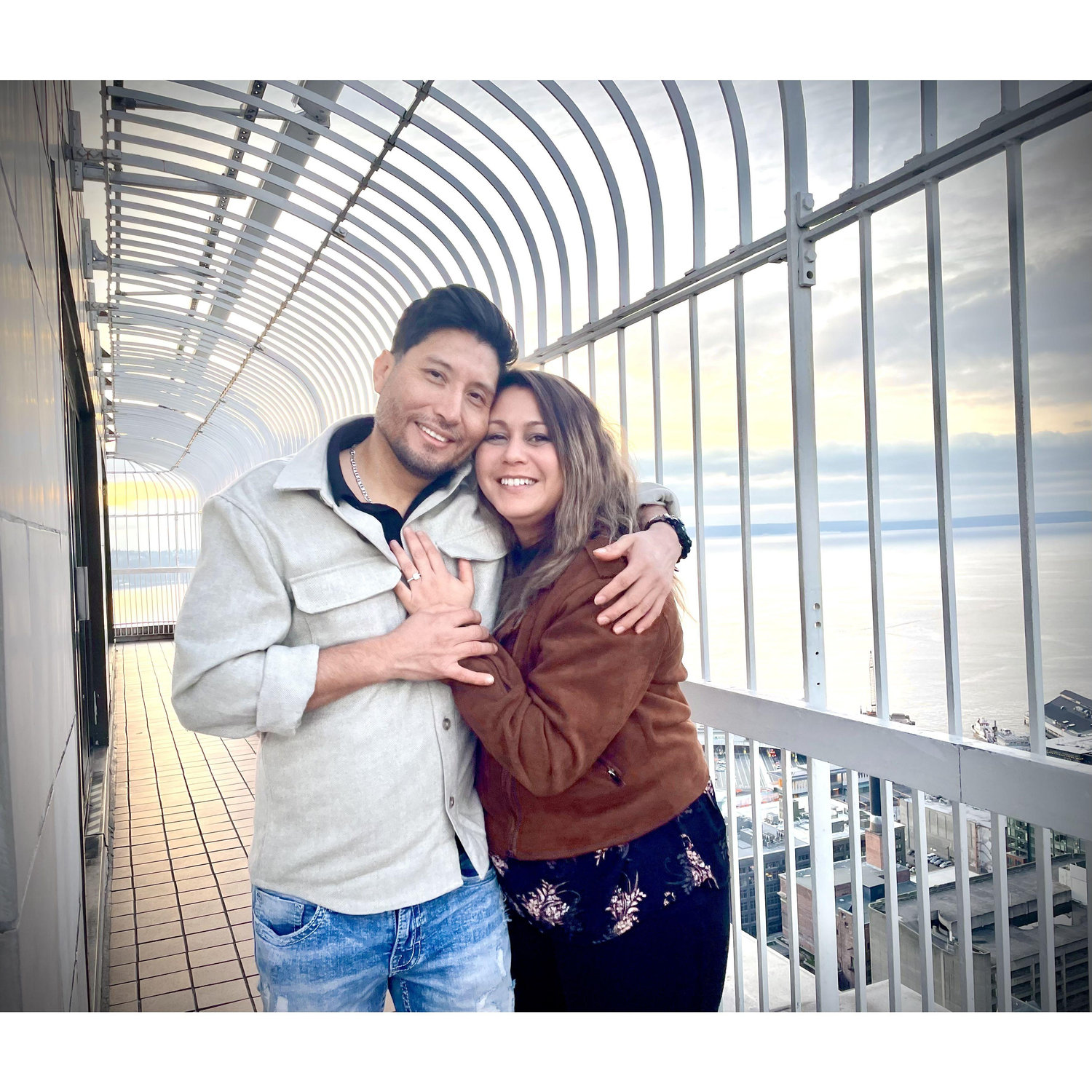 The day we got engaged
