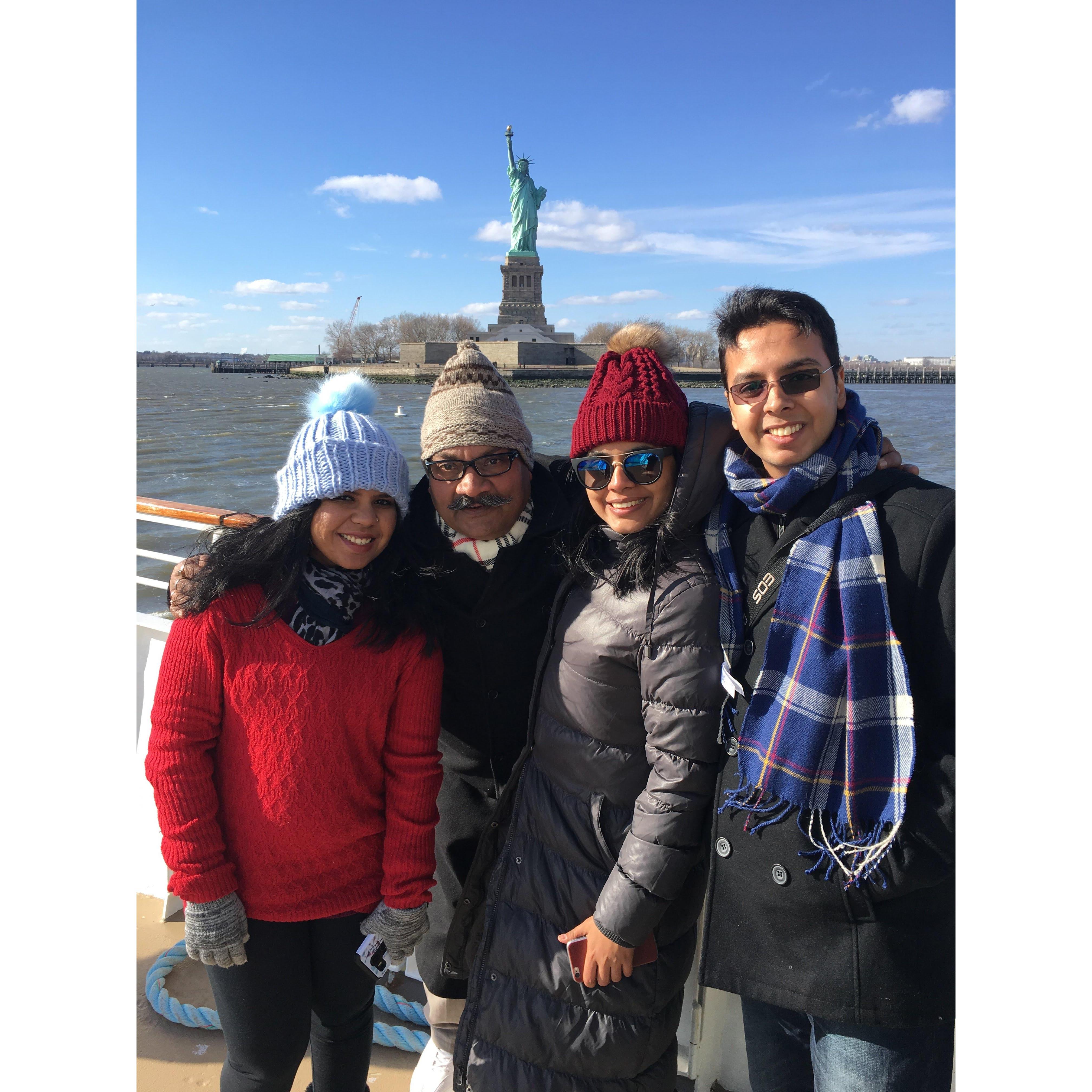 The one when Srishti's dad visited NYC