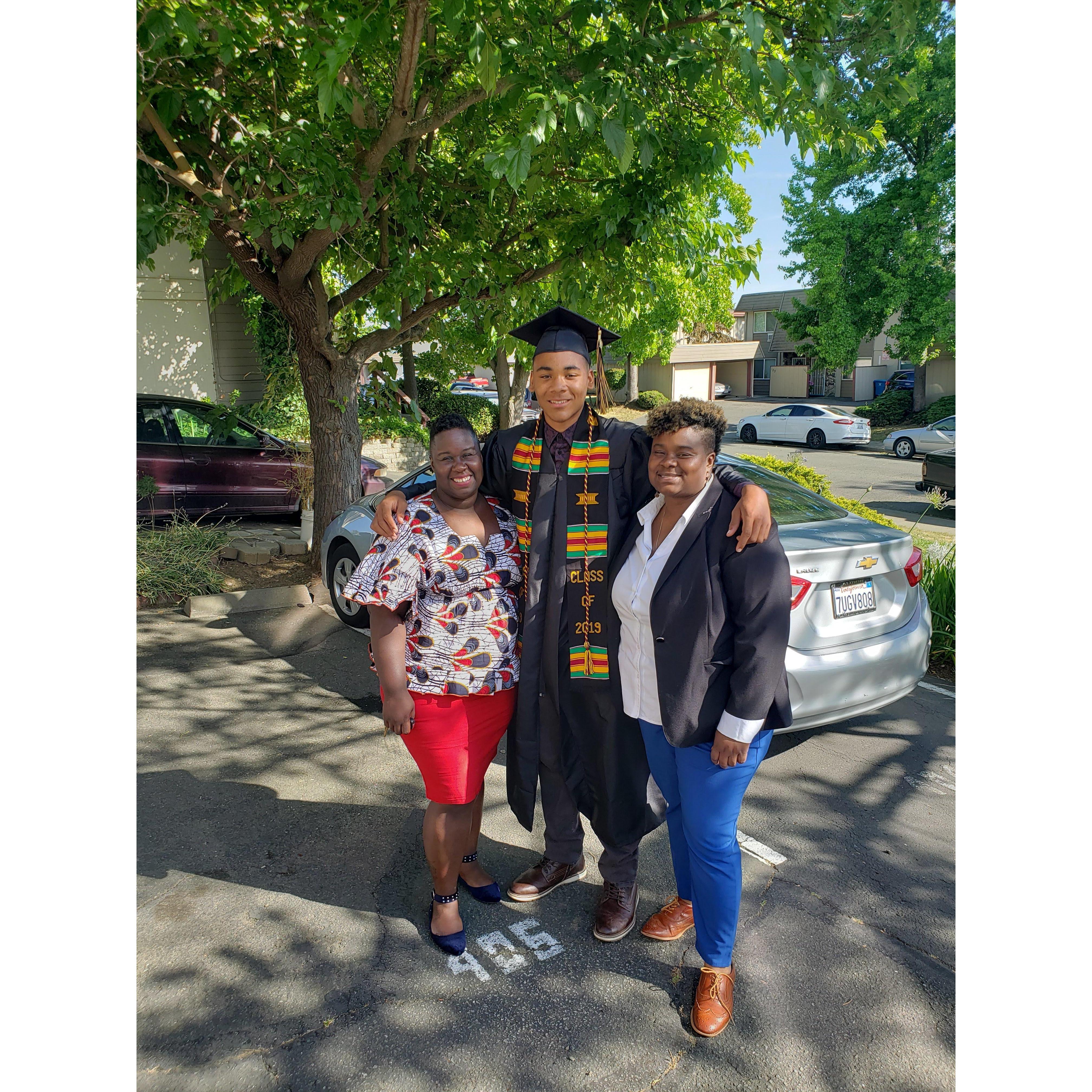 Proud Moments, Nephewson's graduation
Go Damion!

Vallejo, CA 
June 2019