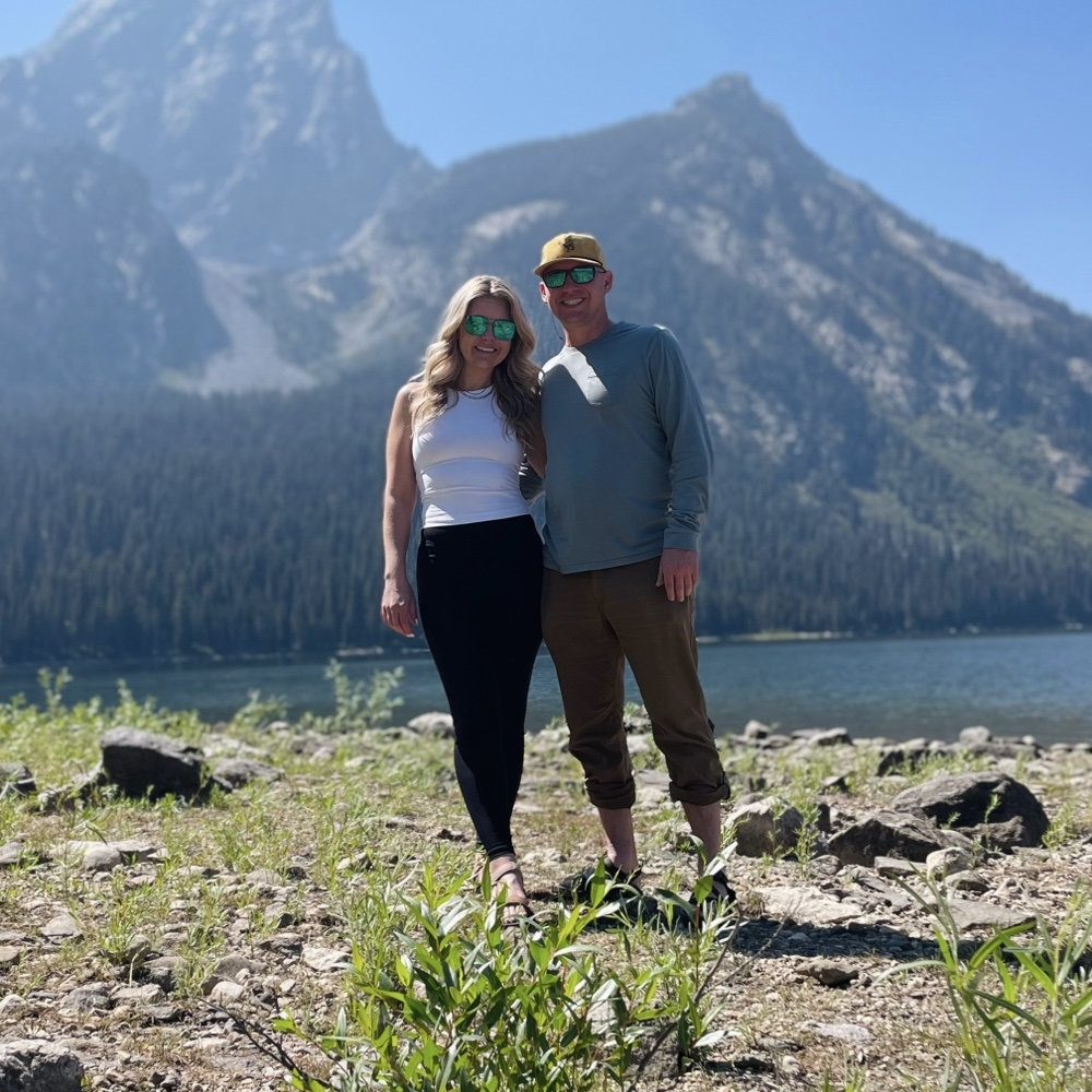 Impromptu boat excursion enjoying Teton National Park!