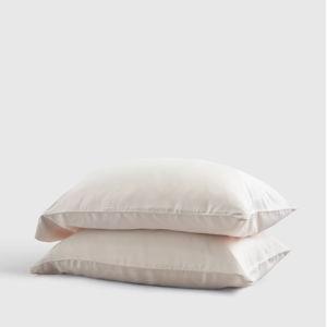 Bamboo Pillowcase Set in the Color Sand