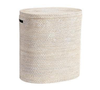 Tava Double Hamper, White Wash