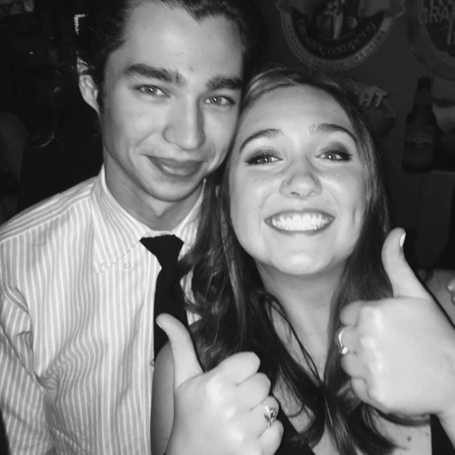 This is our first photo together!