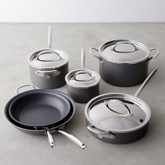 Williams Sonoma Signature Hard-Anodized Copper Core Dishwasher-Safe 10-Piece Cookware Set