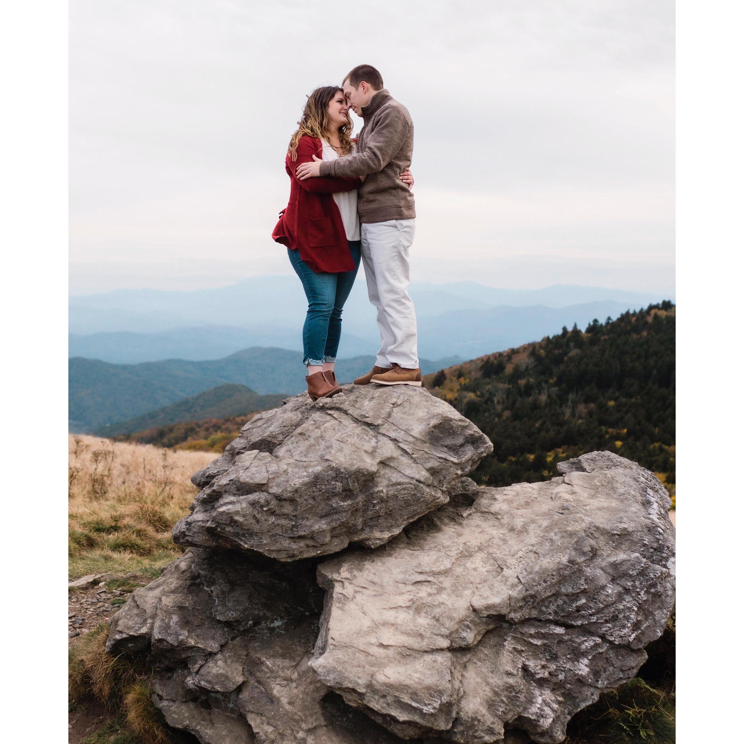 On top of the world with you