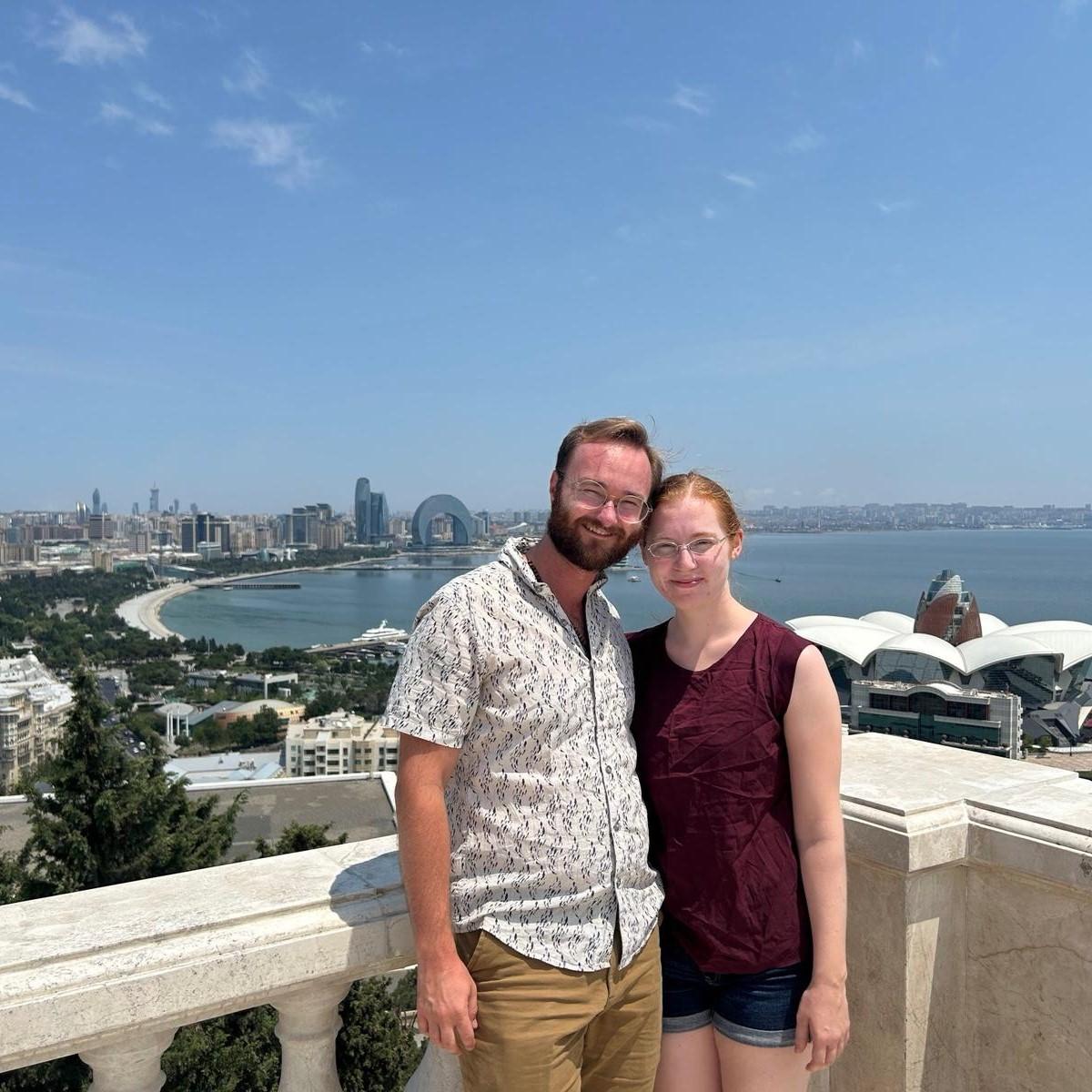 Visiting Stepan in Baku, Azerbaijan