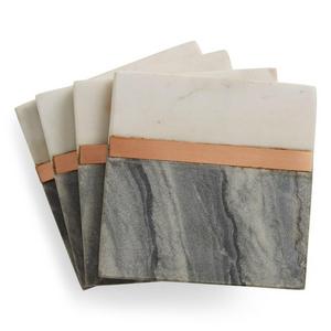 Nordstrom at Home Set of 4 Marble Coasters