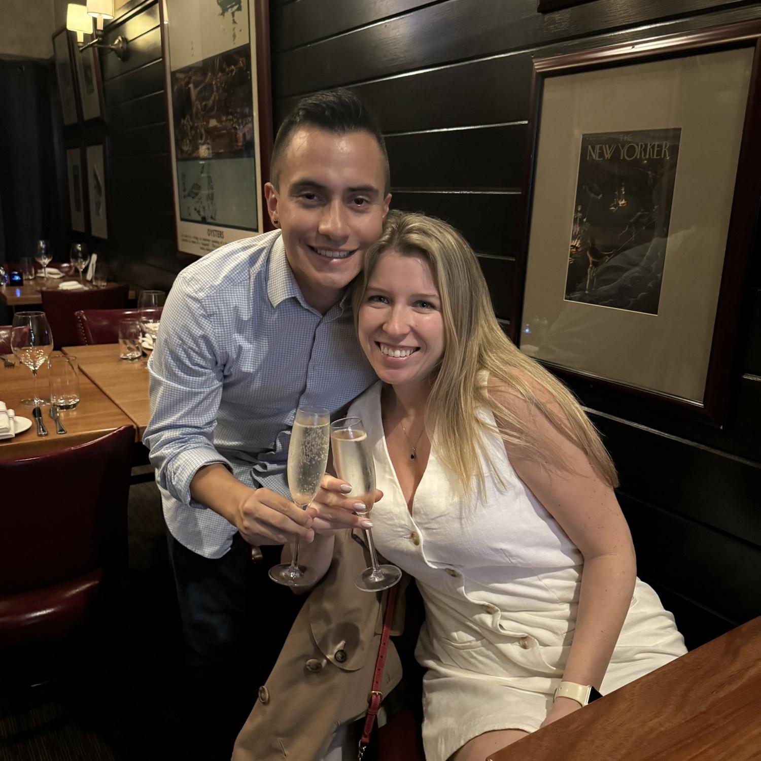 One year until we get married!