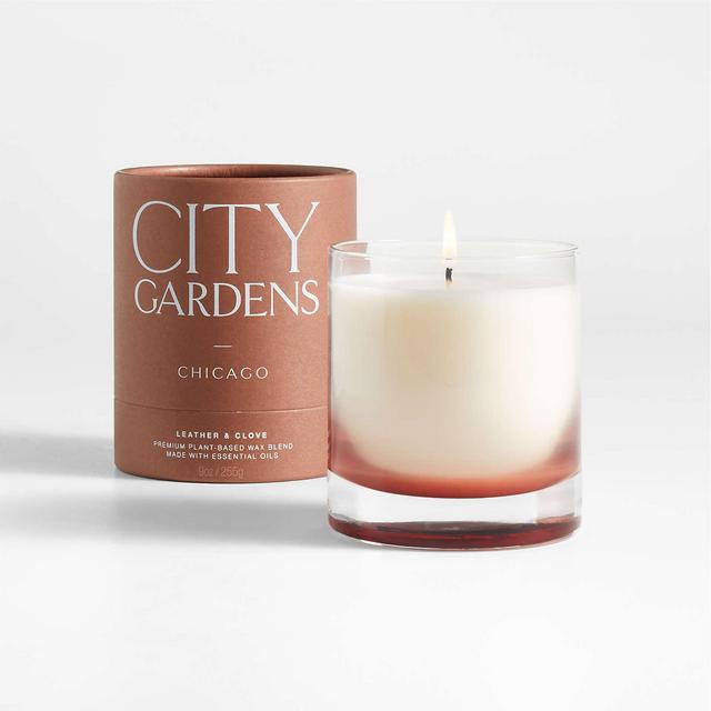 City Gardens Brown Chicago Candle