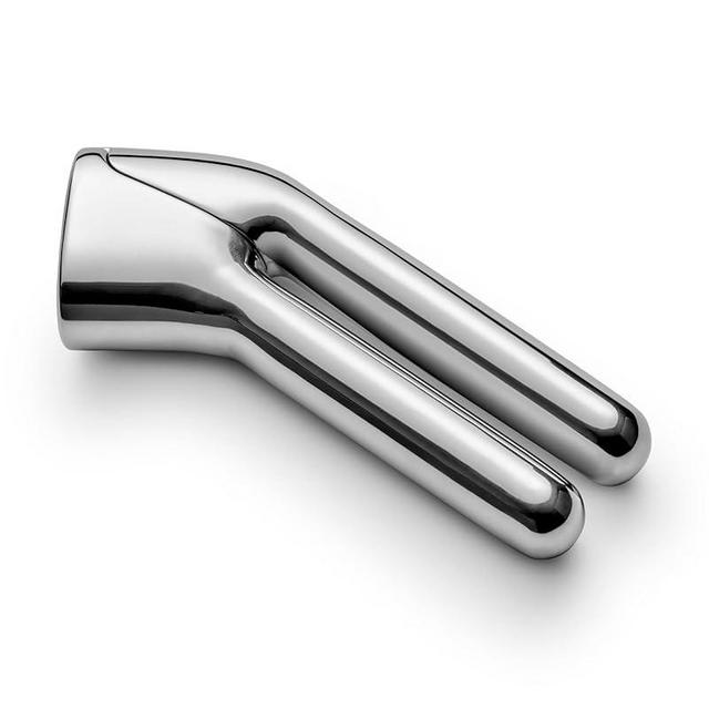 Caraway Garlic Press - Non Toxic Stainless Steel - Essential Kitchen Tool - Ergonomic Handle - Effortlessly Mince Whole Garlic - Easy Clean