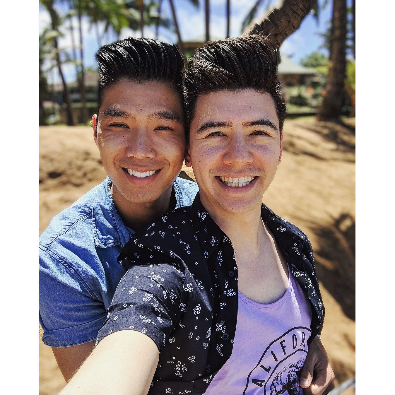 We share a love for visiting Hawaii
