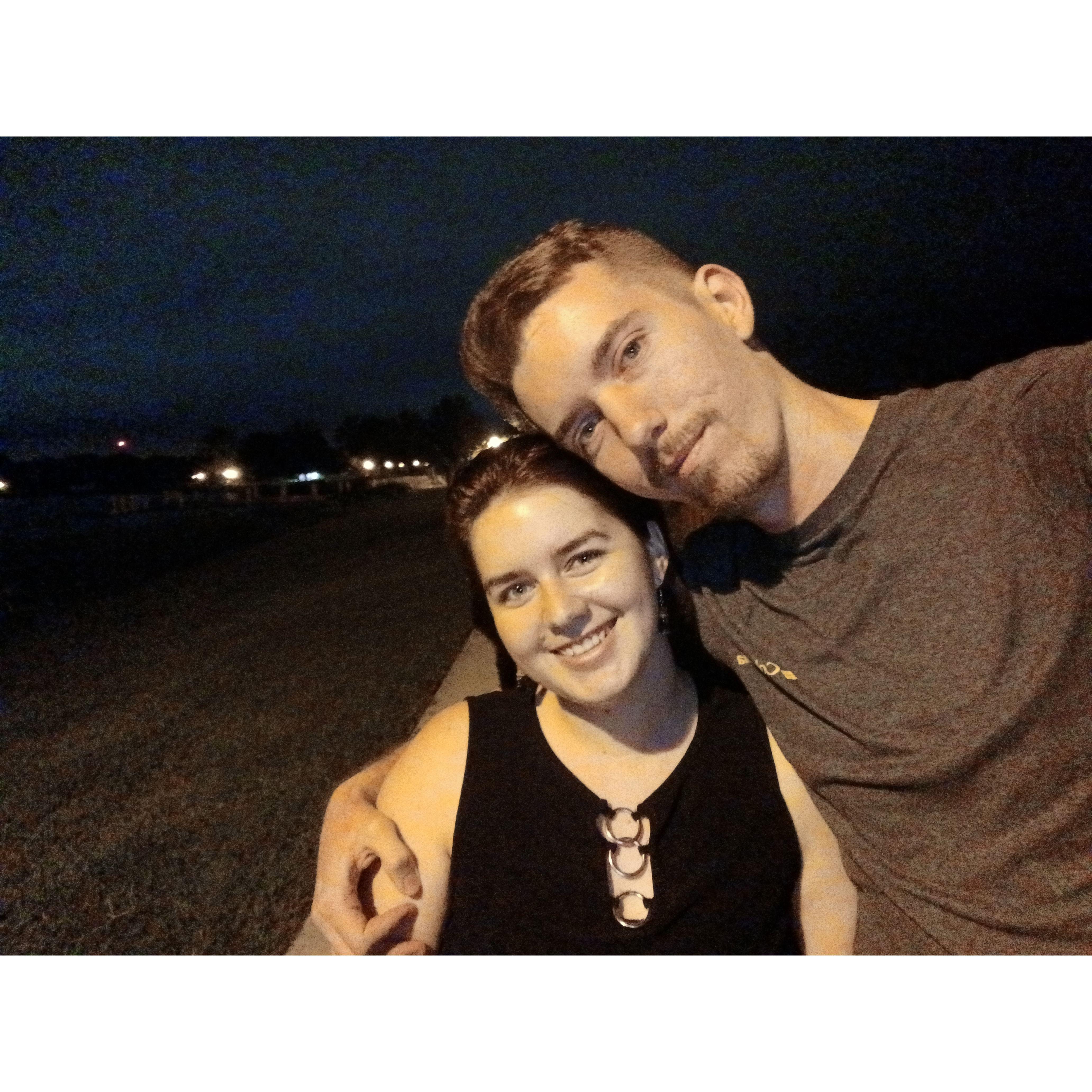 The first picture we took together.