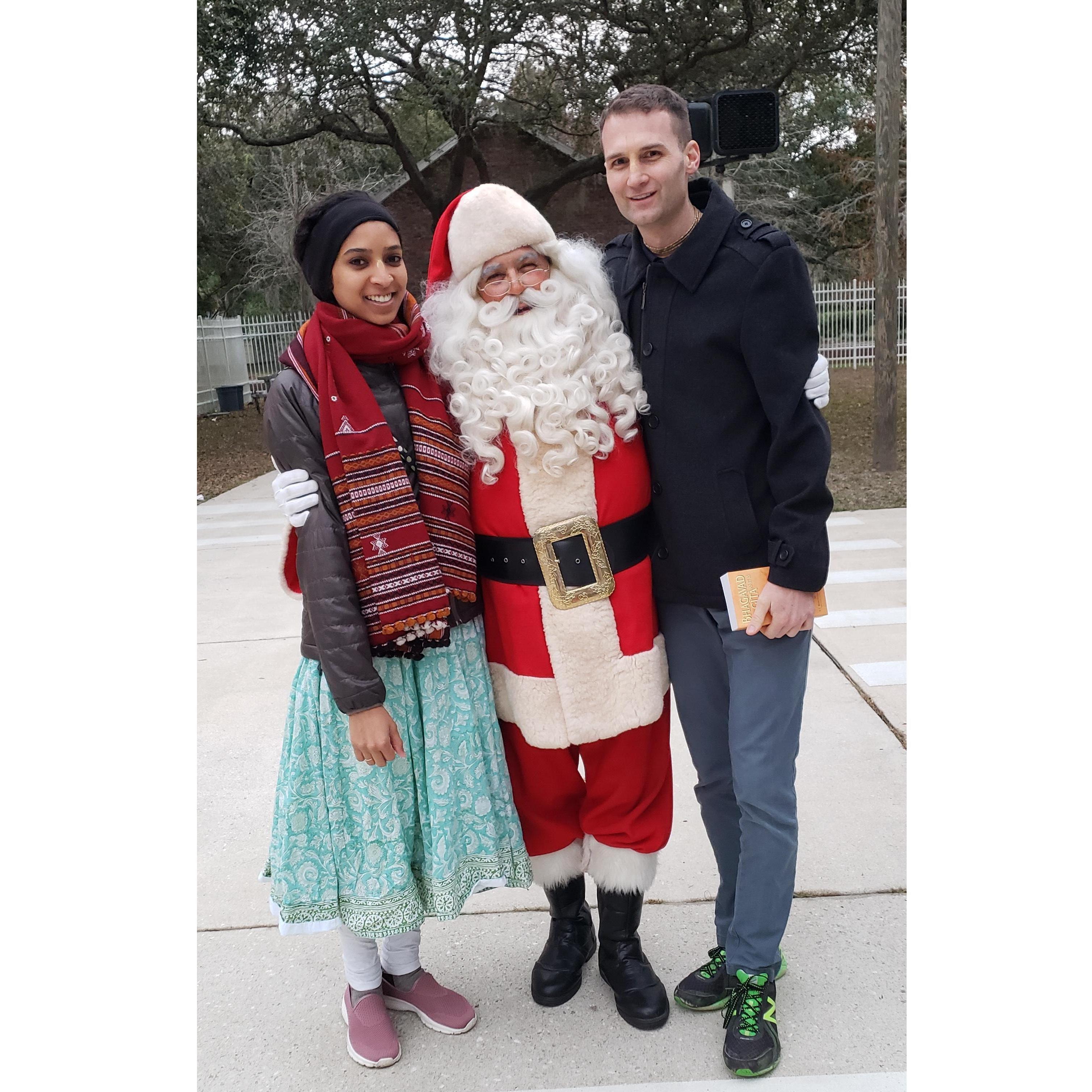 Who can resist a photo with Santa!