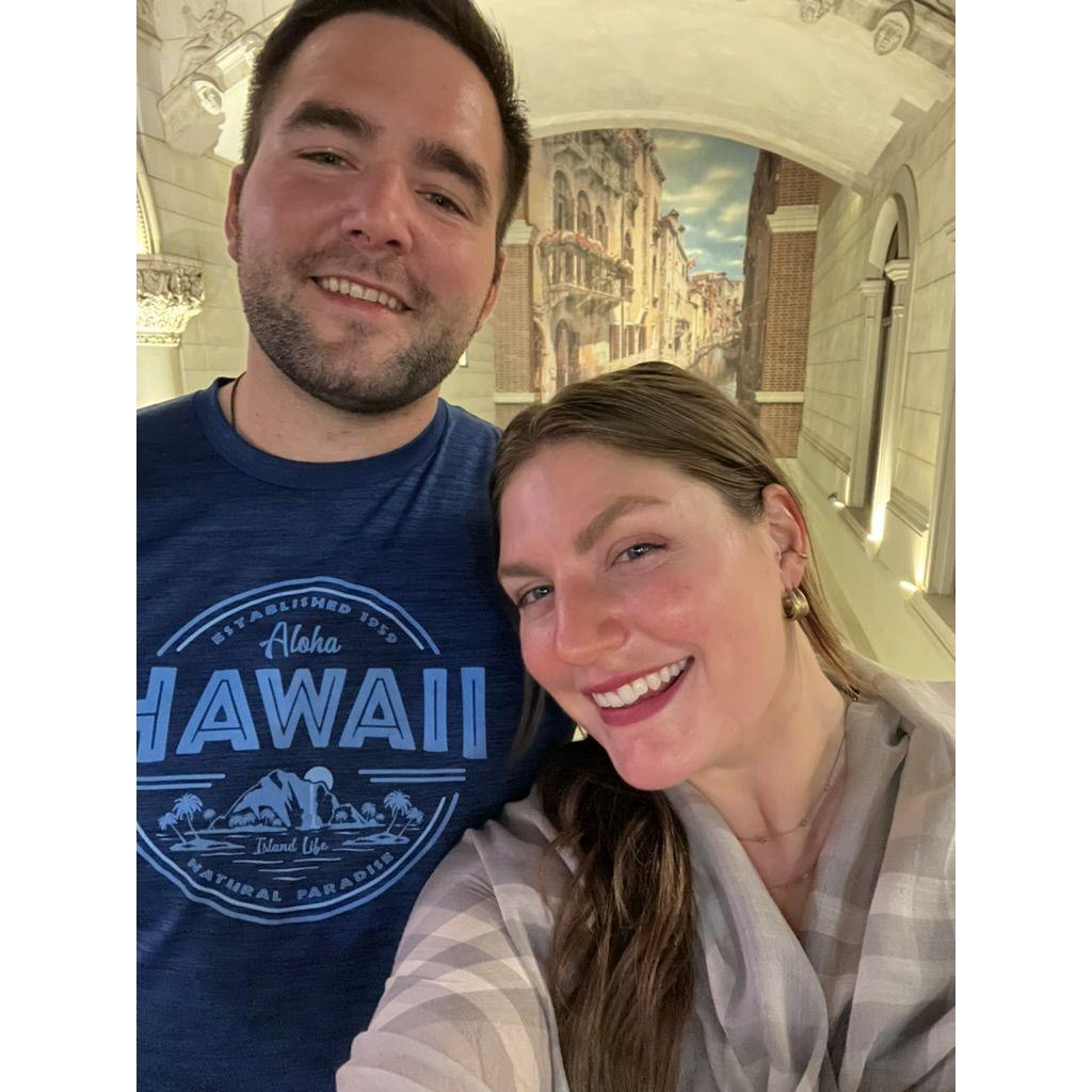 Checking out "Little Italy" in Vegas!