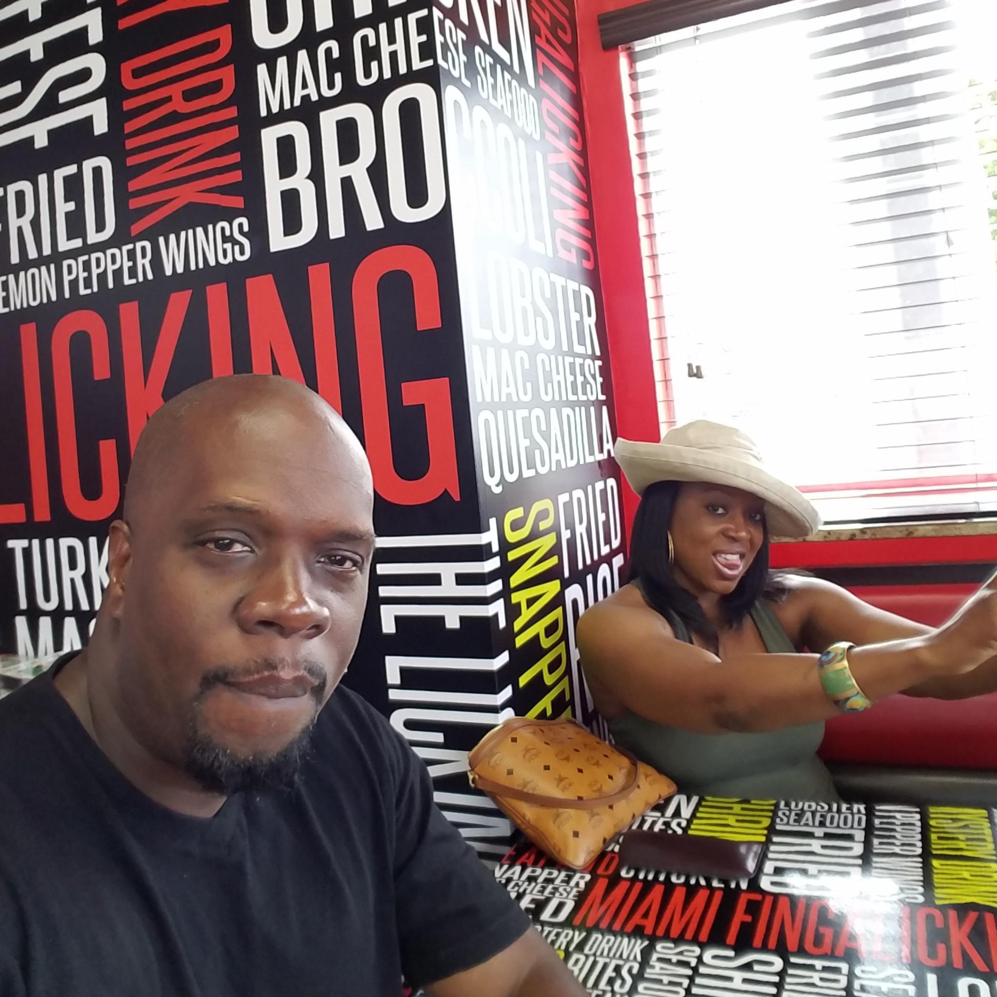 DJ Khaled Finga Licking soul food restaurant in Miami.
