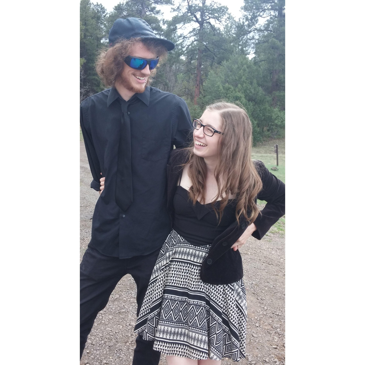 At our friends wedding in Flagstaff, AZ in 2015