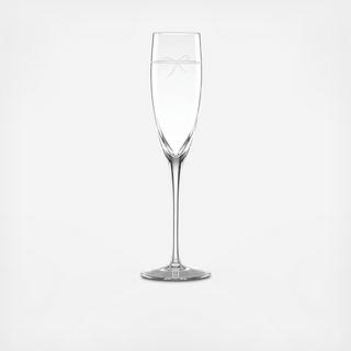 Ingram Way Crystal Champagne Flute