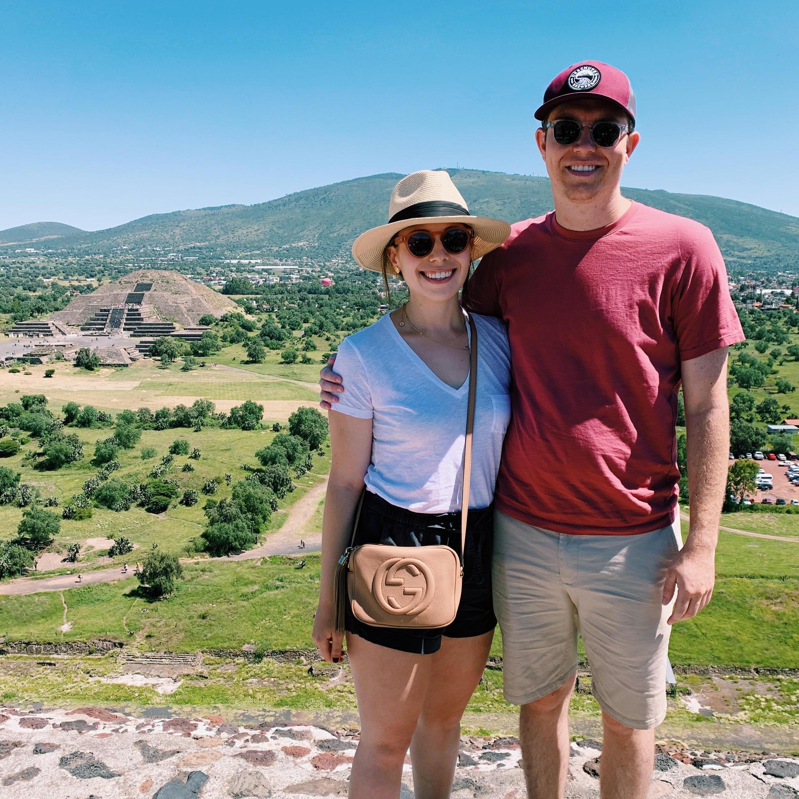 Teotihuacan outside of Mexico City