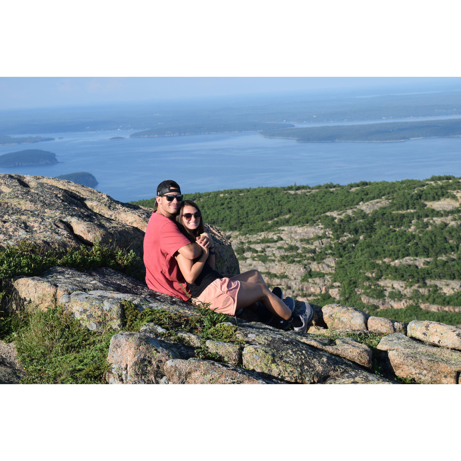 August 2020. Acadia National Park with The Lonergans! Last trip before PA school started!
