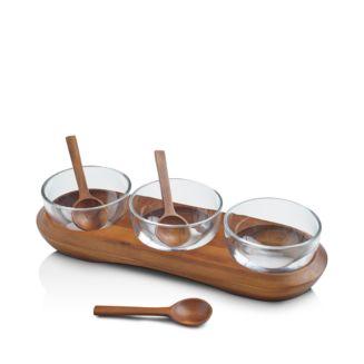 Nambé Cooper Condiment Server