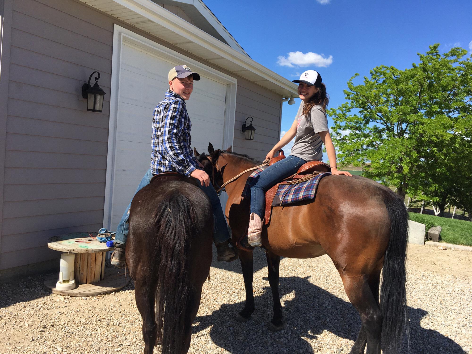 May 26th, 2017
Andrew’s first time riding a horse at Gutierrez Family Farms! And he didn’t even fall off.