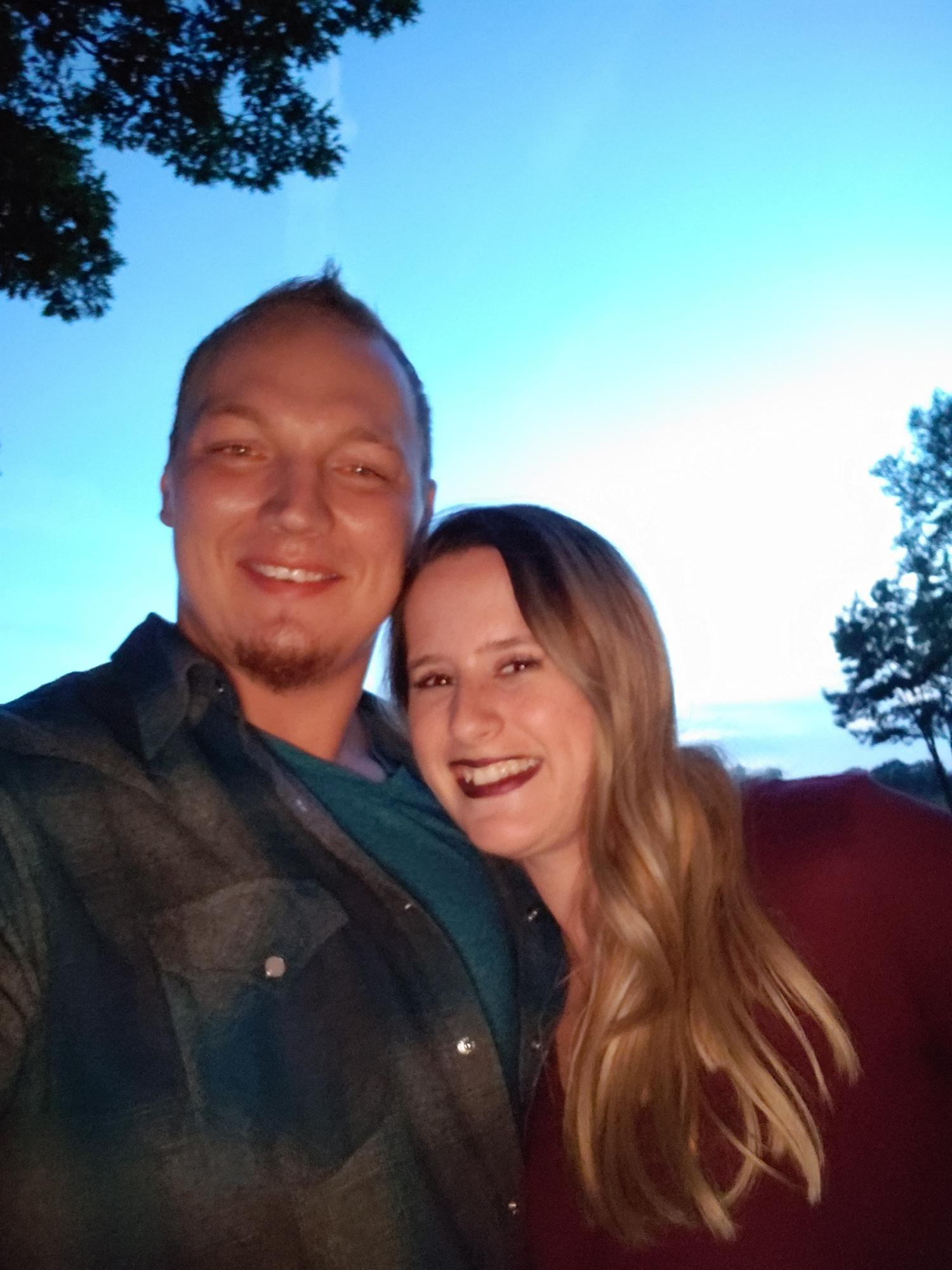 The first picture that we ever took together, also the night we started dating officially ❤️