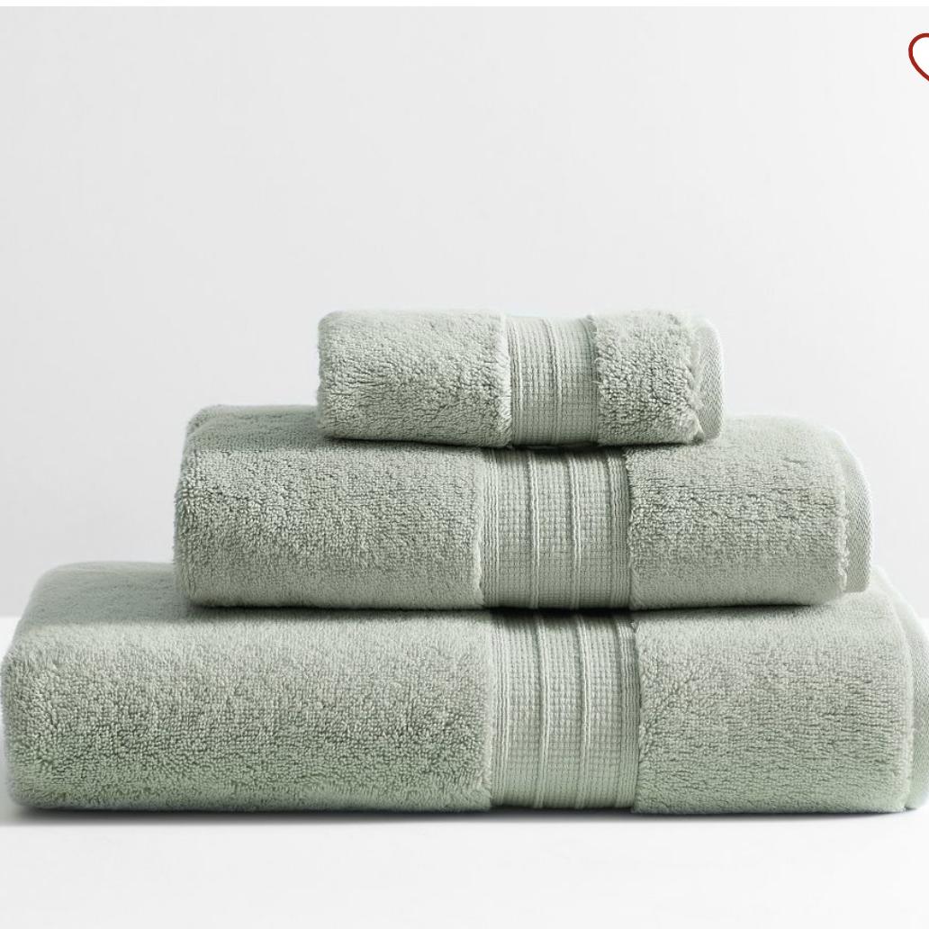 Hydrocotton Organic Quick-Dry Towels Bath Towels Eucalyptus