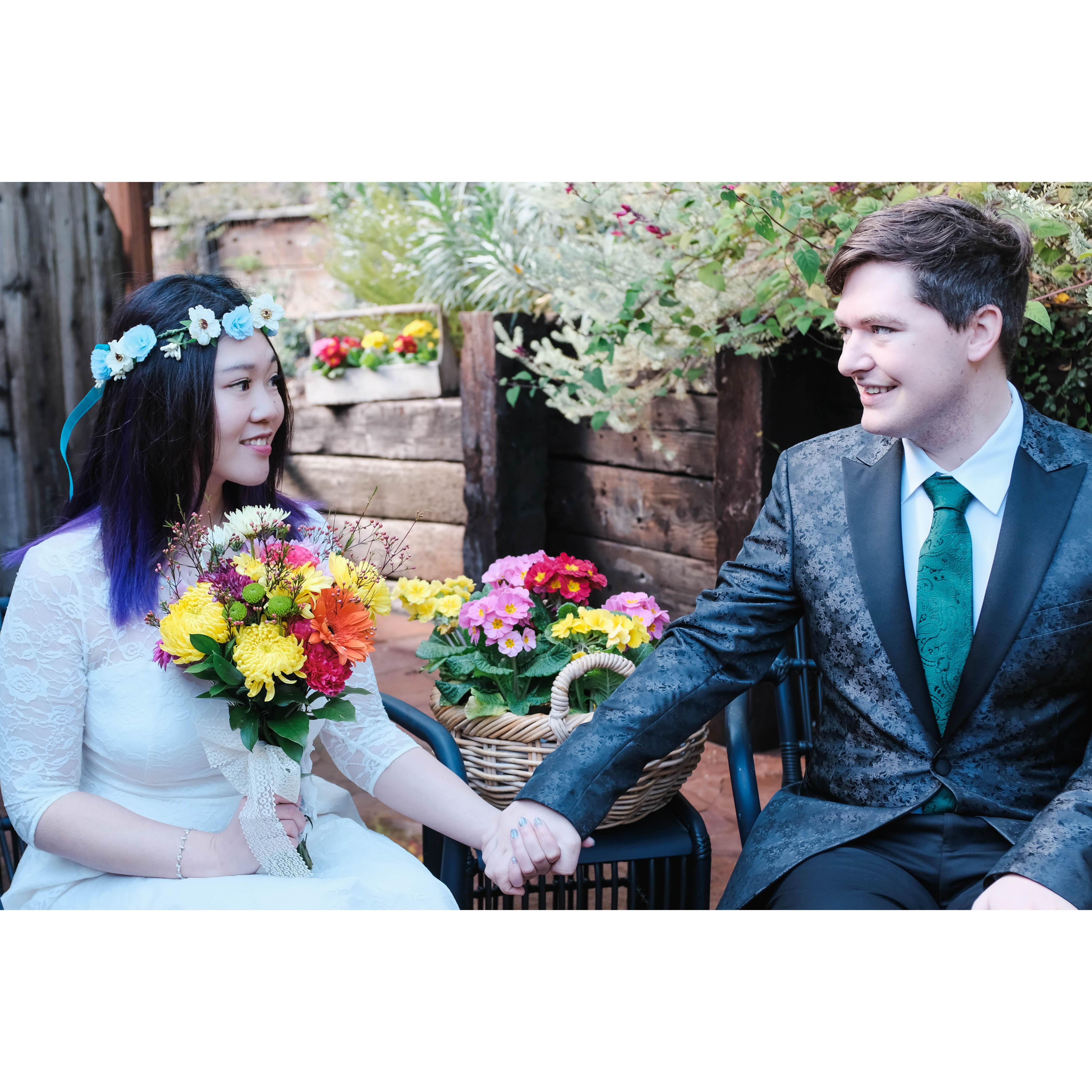 Part I - the Egan's Arch 💐 (So much joy doing this photo shoot together. 🥰)