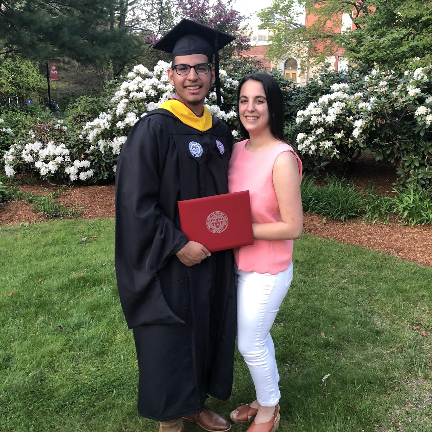 2022 - Joe graduated with his masters in mechanical engineering!