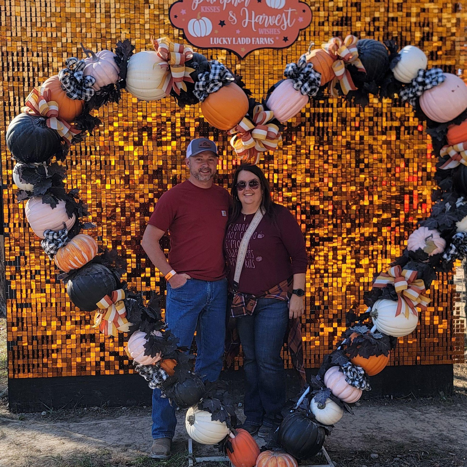 Our 4th date, at Lucky Ladd Farm