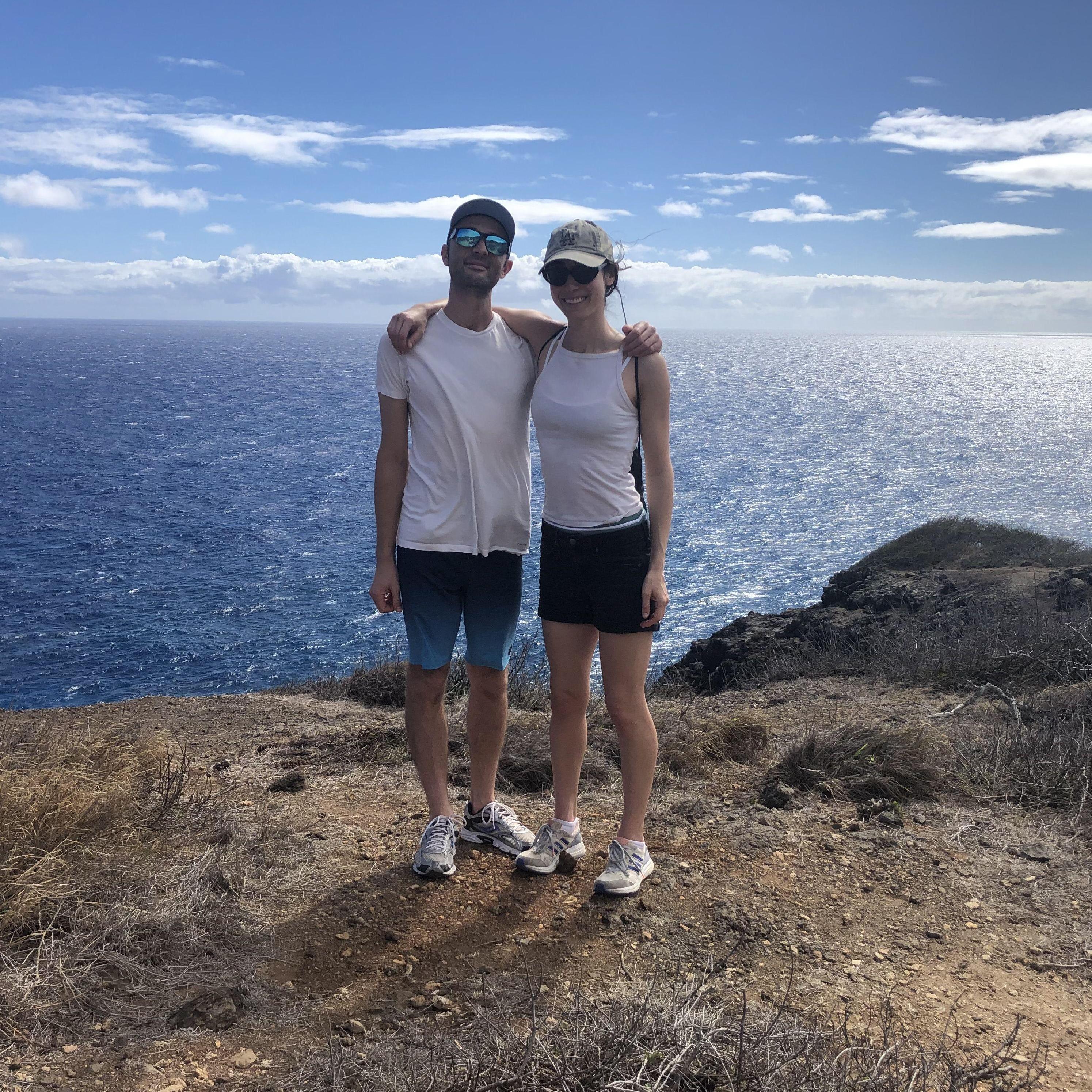 Celebrating our anniversary in Waikiki