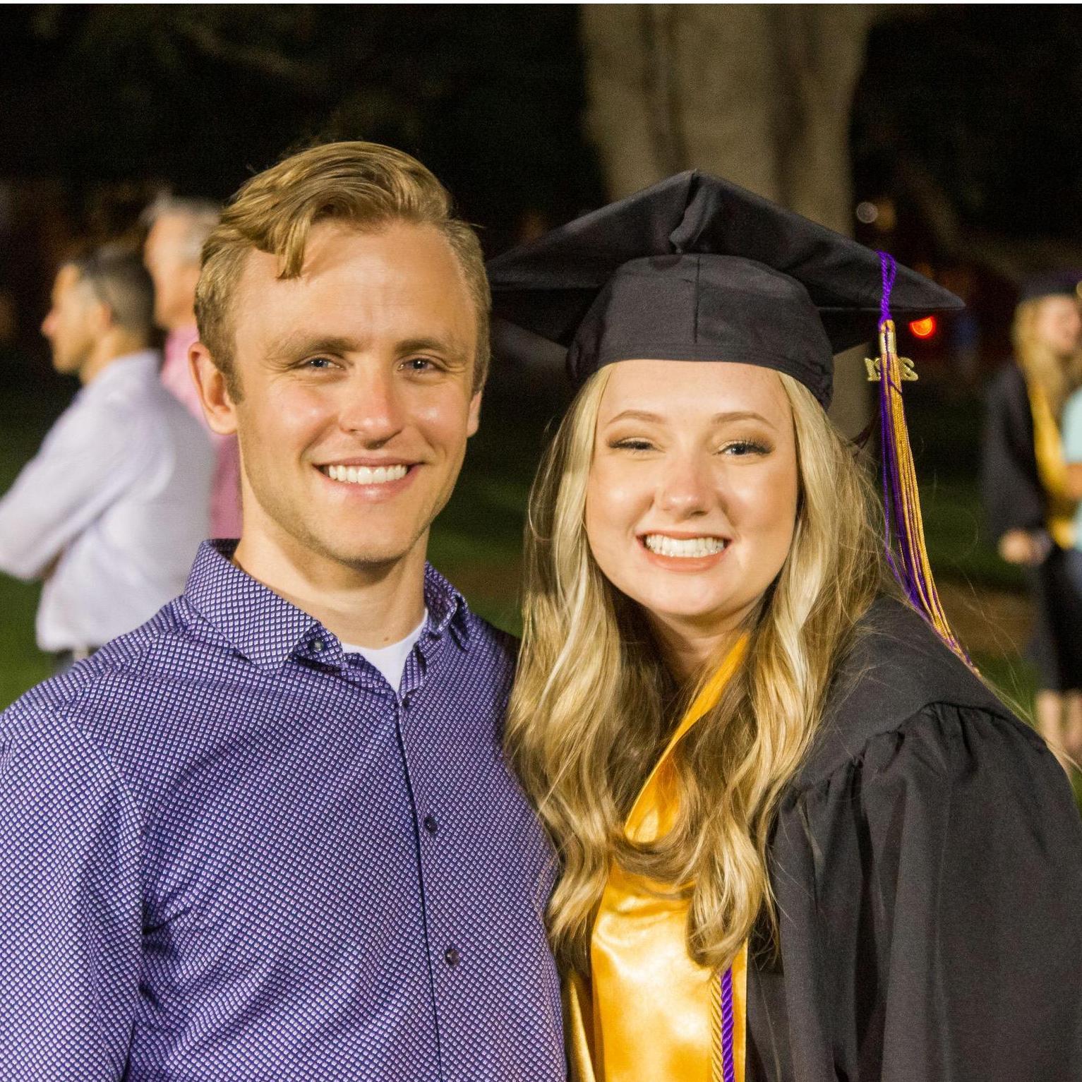 When Tori graduated from UMHB.
