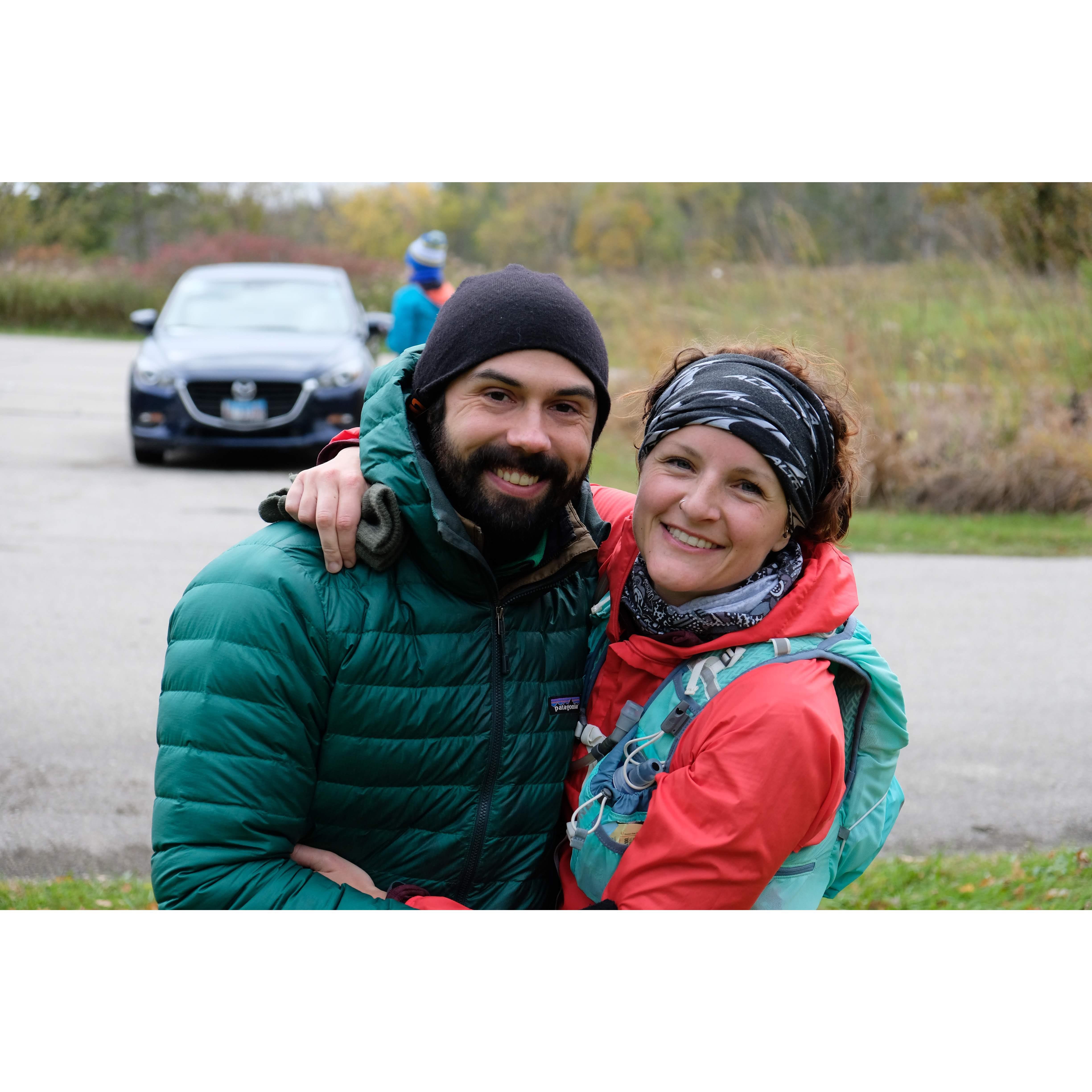 Amy's first 50. Kendall taking on best crew member yet again :)