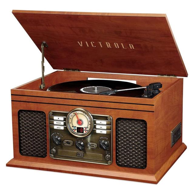 Victrola Nostalgic 7-in-1 Bluetooth Record Player