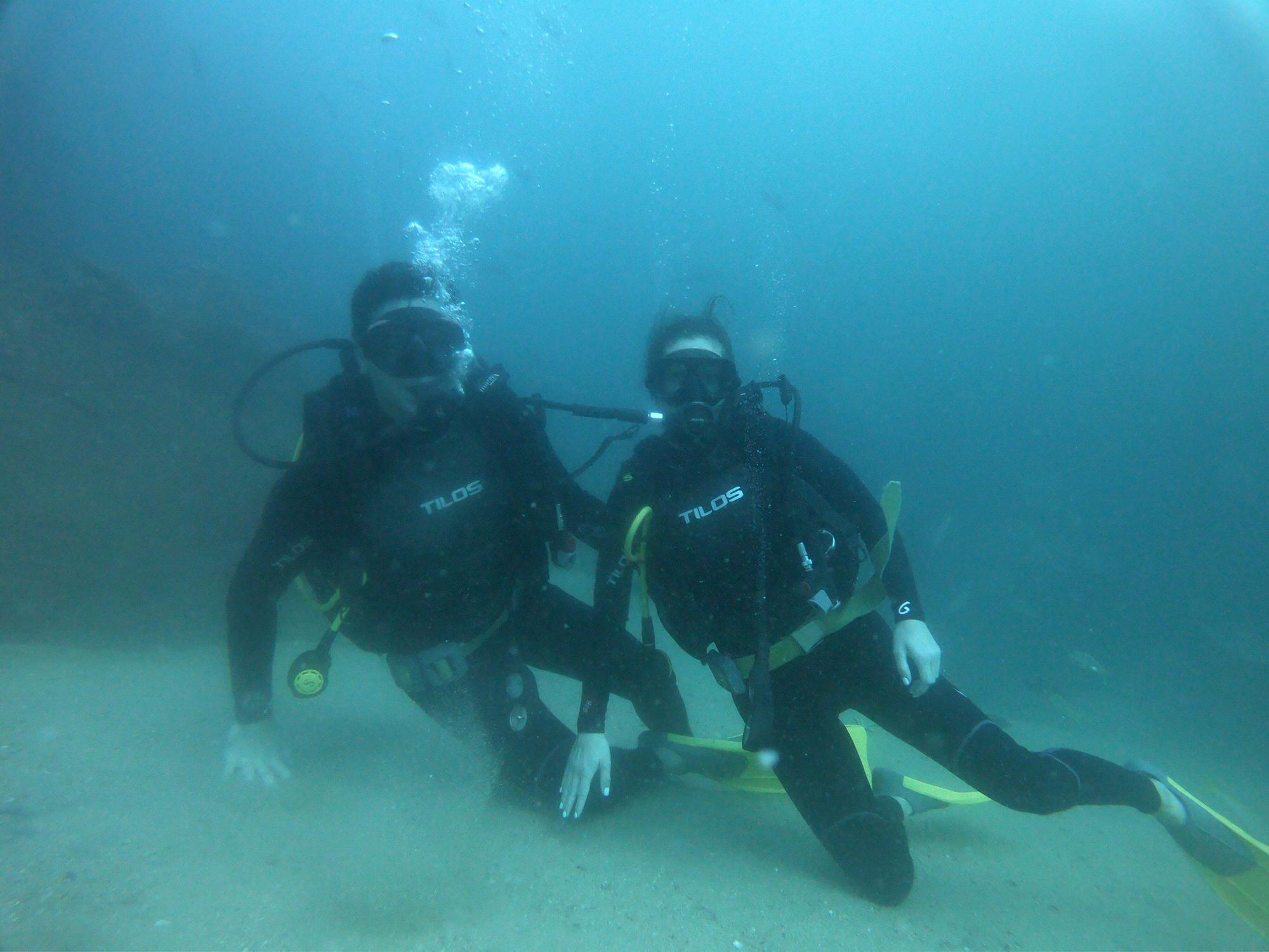 Scuba diving in Cabo!