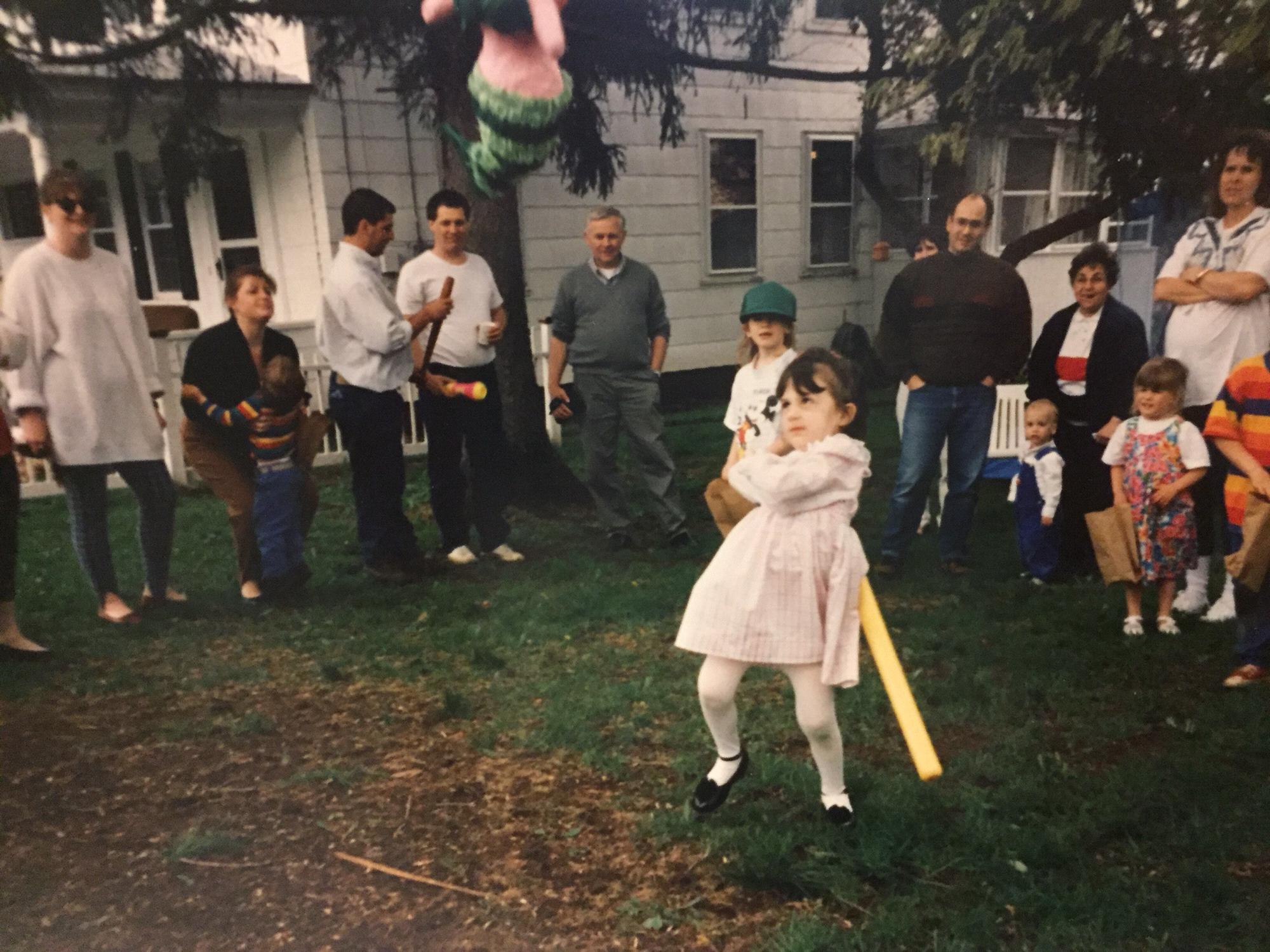 Jen’s birthday party, 1995