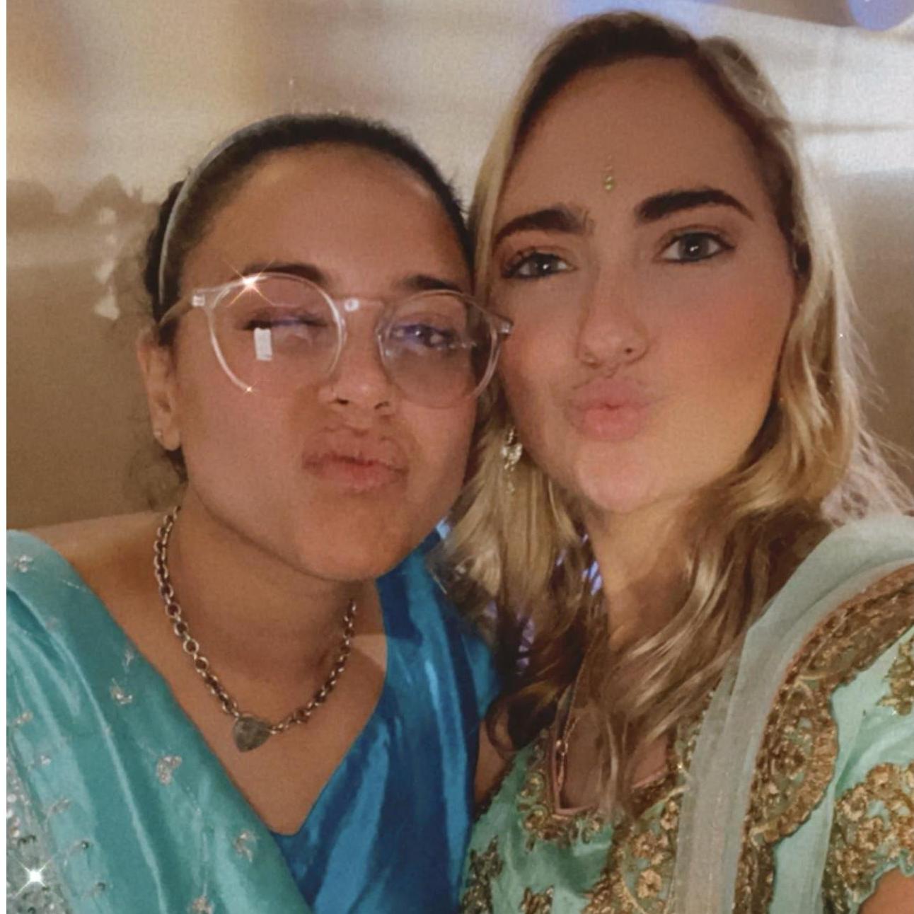 Fun fact Audrey would wear Indian clothes all the time if she was allowed!