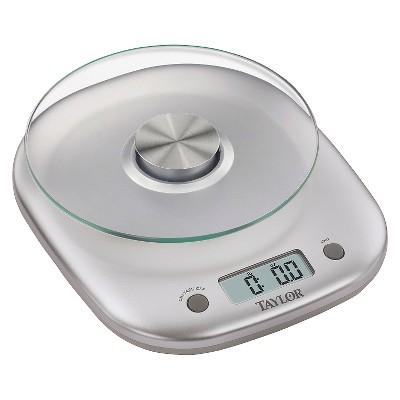 Taylor 11lb Glass Platform Digital Food Scale