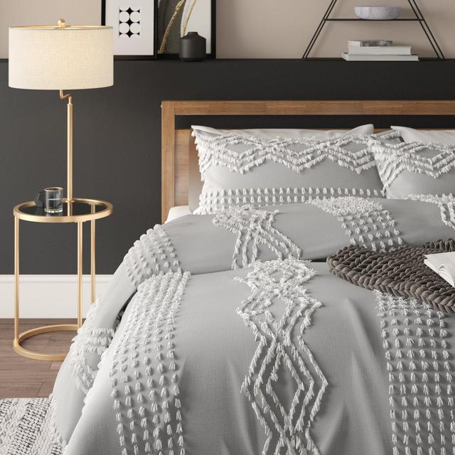 Wick, Somerset Geometric Cotton Duvet Cover