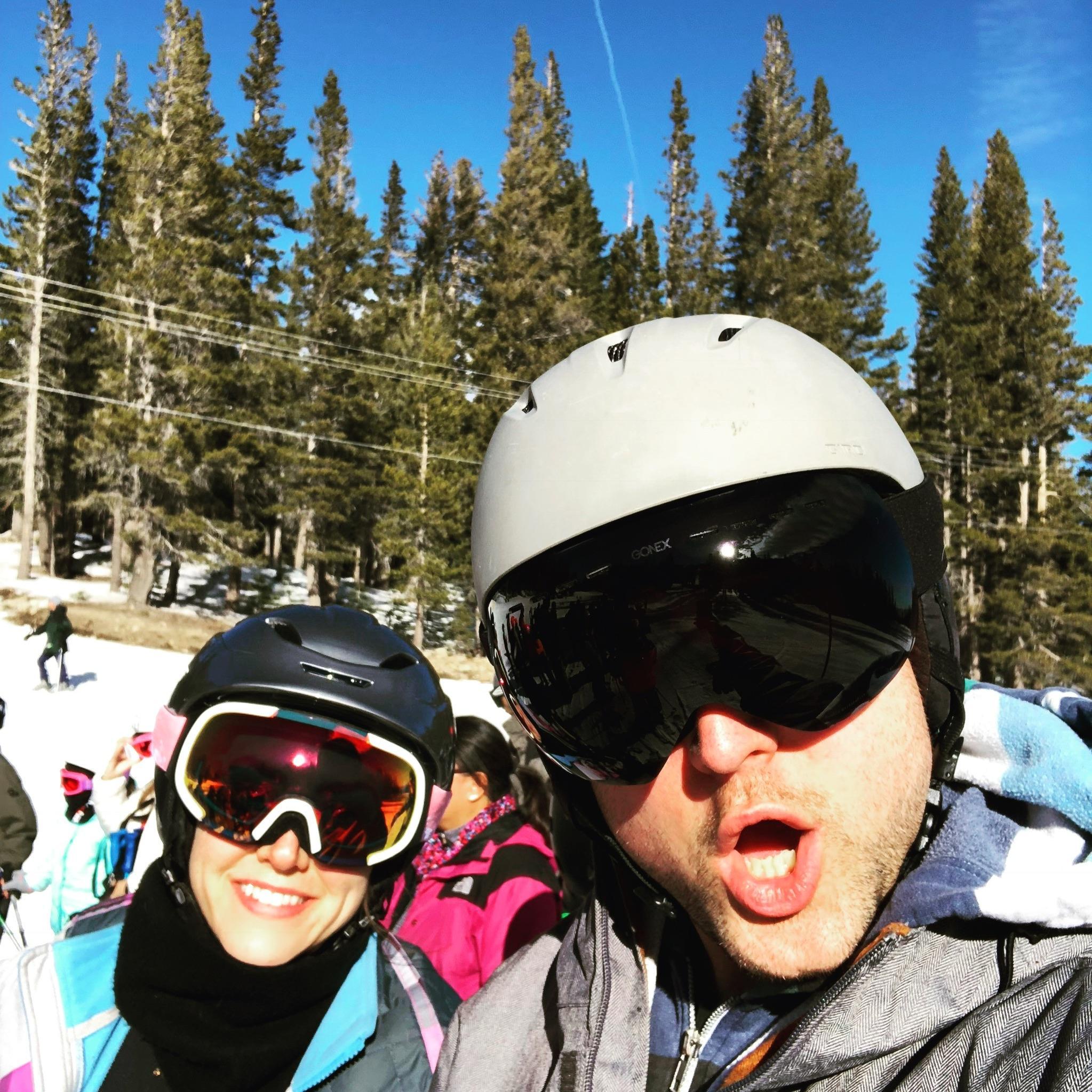 Obviously we shred the pow pow