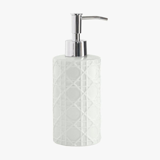 Lavoie Ceramic Lotion Dispenser, White