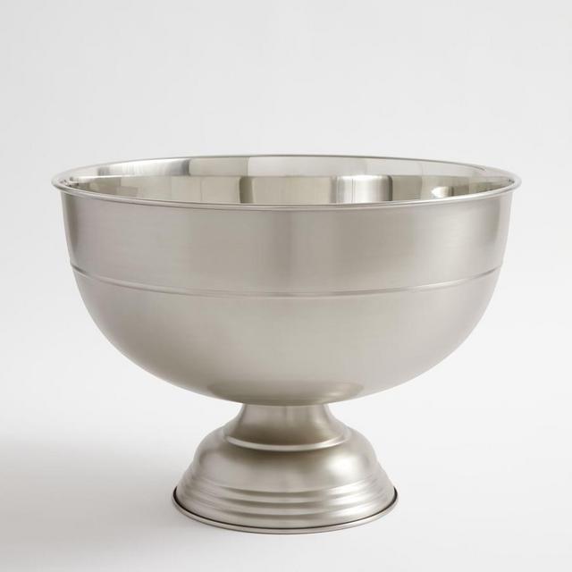 Monique Lhuillier Marlowe Footed Champagne Bucket - Silver