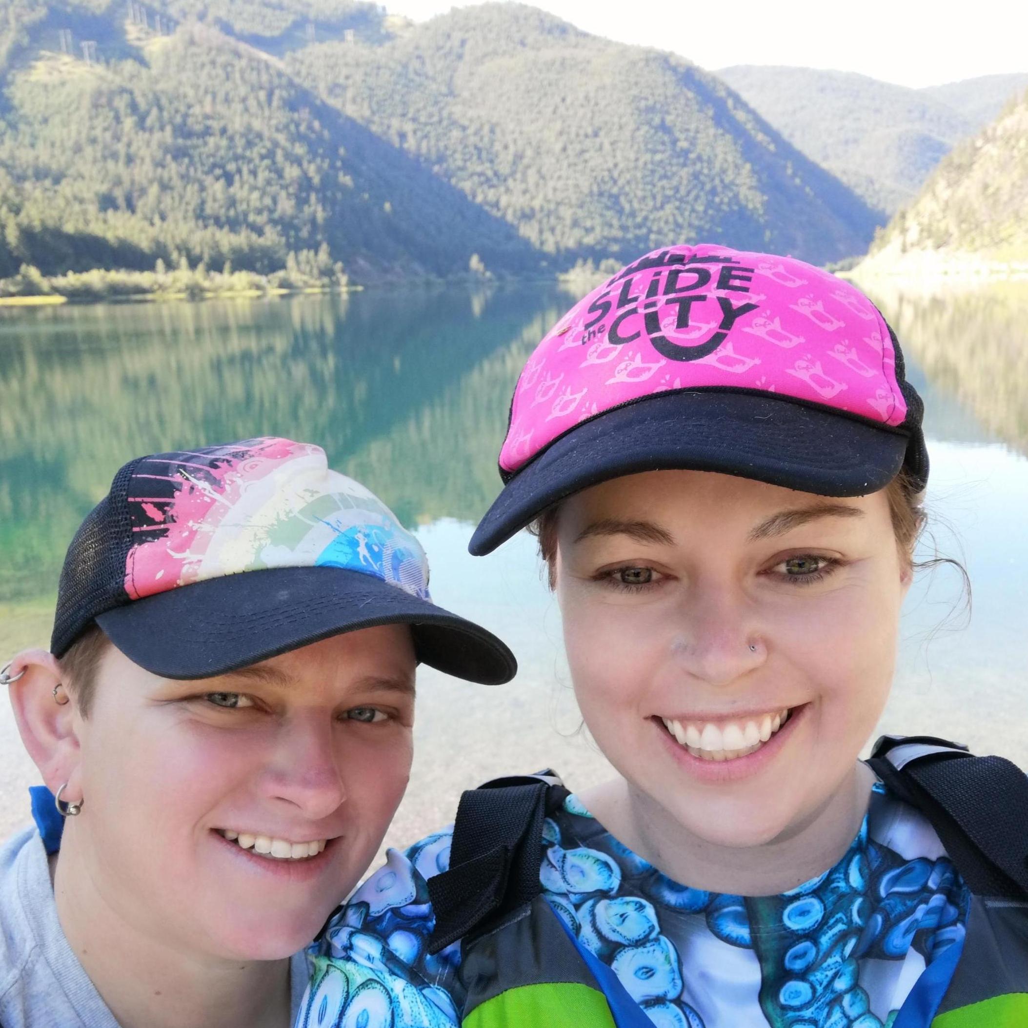 Kayaking at Kelly Lake.