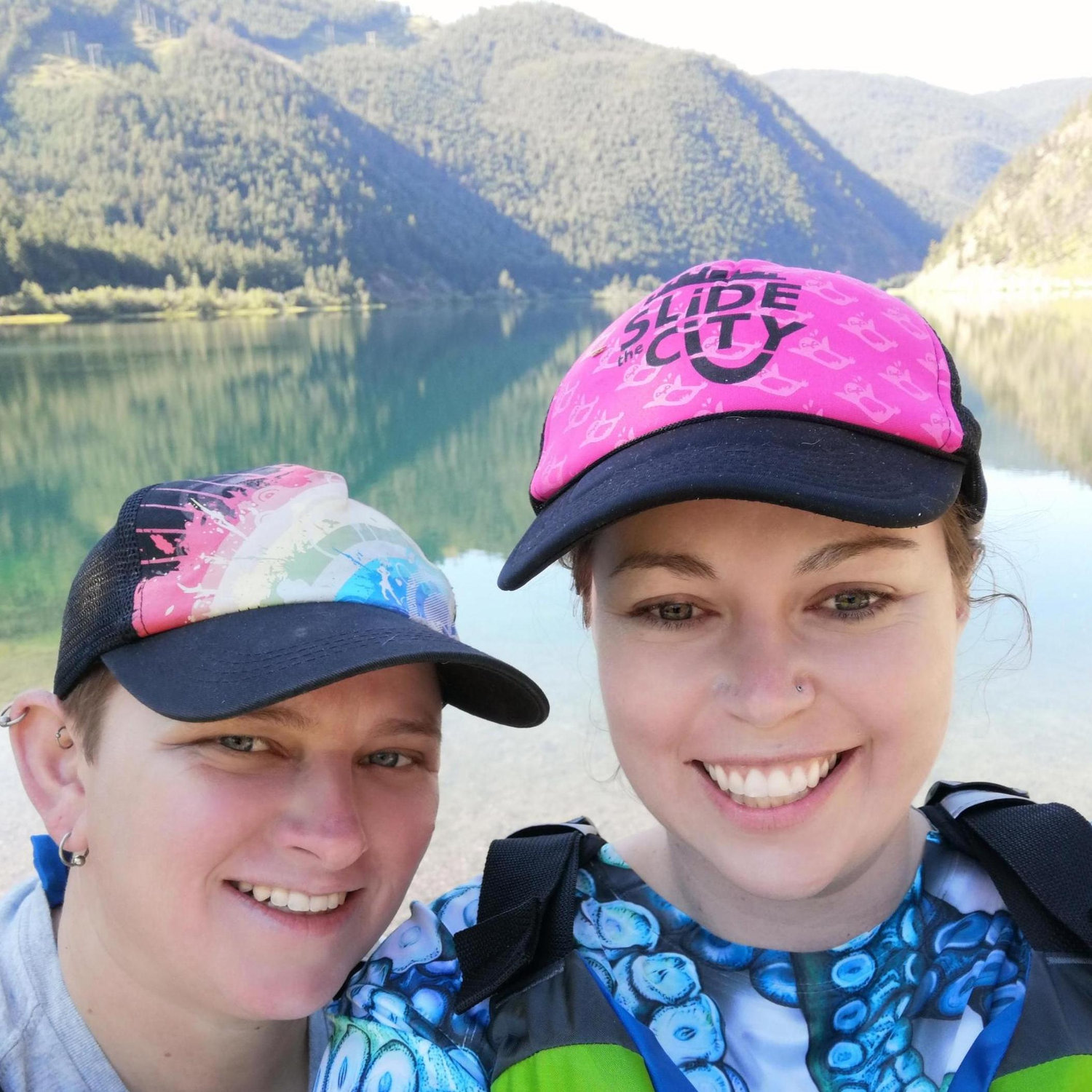 Kayaking at Kelly Lake.
