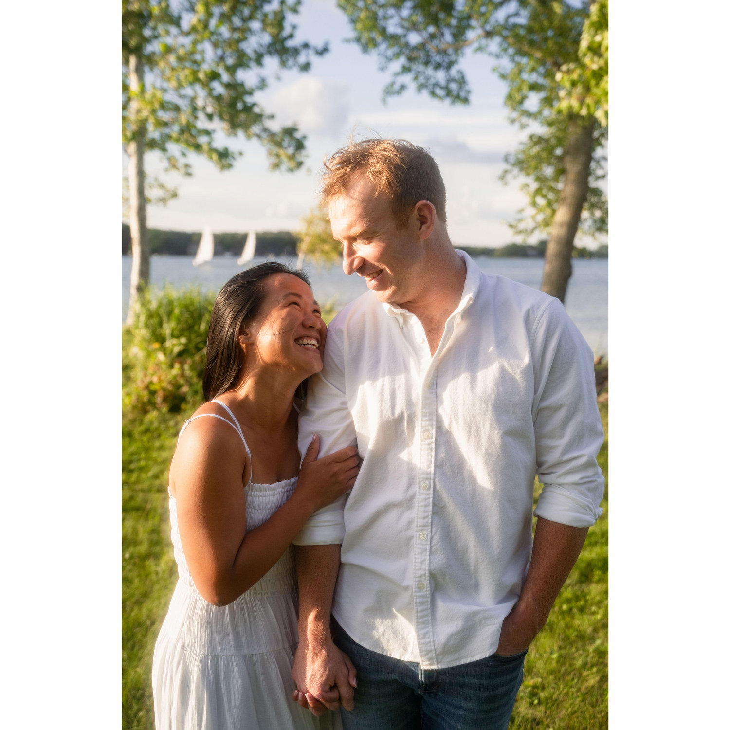 All of our recent photos were taken by Reagan Williams at one of the best spots, the Lake. Location - Clear Lake, IN
