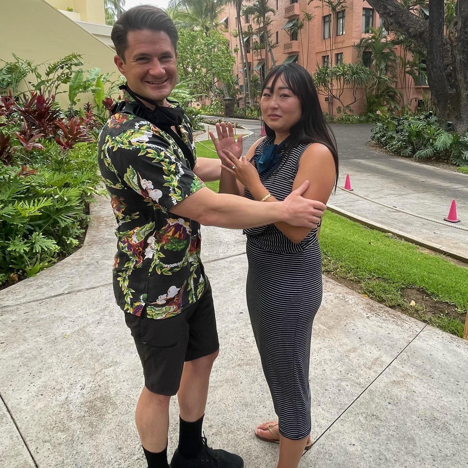 No filter haha. Kailie's ugly cry when Kevin proposed.